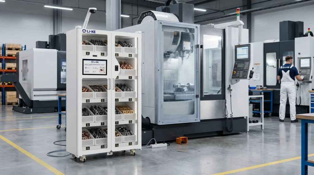 precision machining cnc machine like measure multi bin smart cabinet